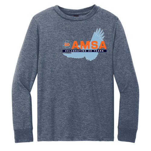AMSA Anniversary - Youth Perfect Tri ® Long Sleeve Tee Thumbnail